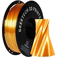 GEEETECH PLA filamento 1.75mm Seda Oro- impresora 3D Filamento PLA 1kg Carrete